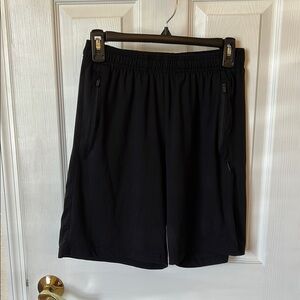Black Athletic Shorts by Jockey, size small.